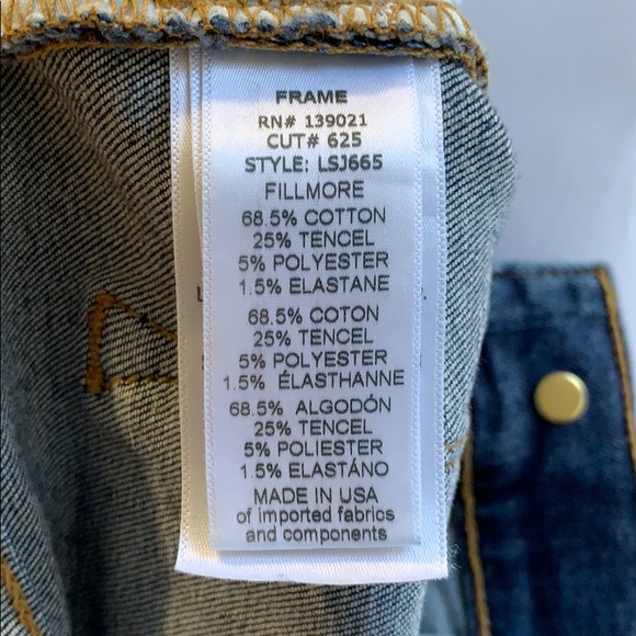 FRAME Denim skinny jeans size 25, like new! - Picture 5 of 5